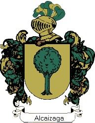Escudo del apellido Alcaizaga