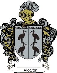 Escudo del apellido Alcarán