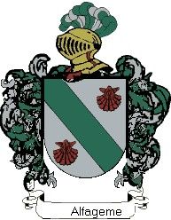 Escudo del apellido Alfageme