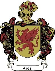 Escudo del apellido Alias