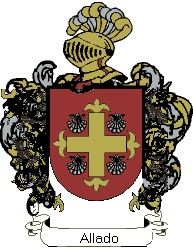 Escudo del apellido Allado