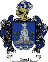 Escudo del apellido Cadella