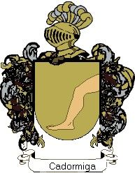 Escudo del apellido Cadormiga