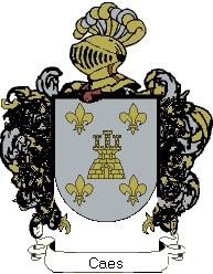 Escudo del apellido Caes