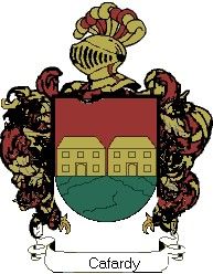 Escudo del apellido Cafardy