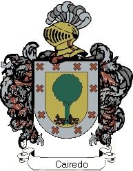 Escudo del apellido Cairedo