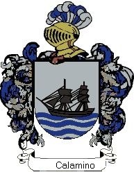 Escudo del apellido Calamino