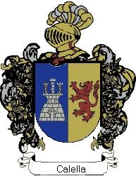 Escudo del apellido Calella