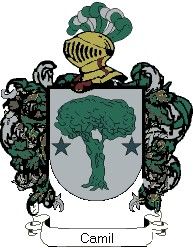 Escudo del apellido Camil