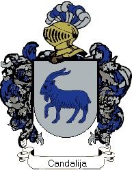 Escudo del apellido Candalija