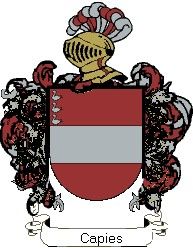 Escudo del apellido Capies