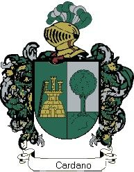 Escudo del apellido Cardano