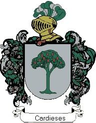 Escudo del apellido Cardieses