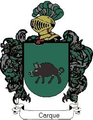 Escudo del apellido Carque