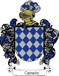 Escudo del apellido Carreón