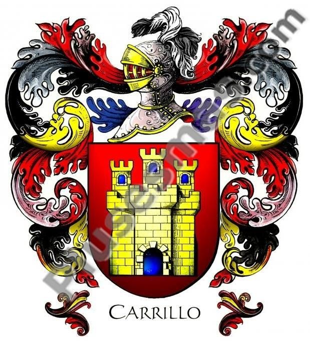 Escudo del apellido Carrillo