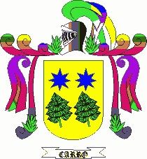 Escudo del apellido Carro