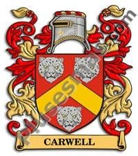 Escudo del apellido Carwell