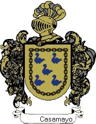 Escudo del apellido Casamayo