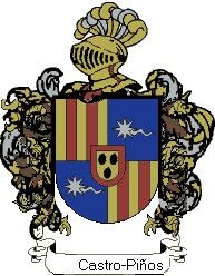 Escudo del apellido Castro-piños