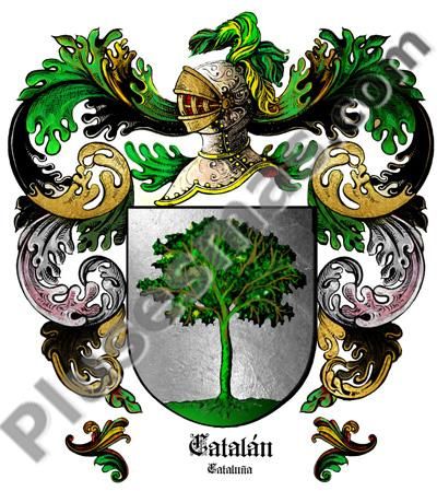 Escudo del apellido Catalán