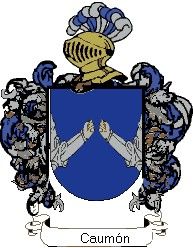 Escudo del apellido Caumón