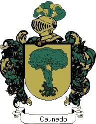 Escudo del apellido Caunedo