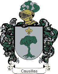 Escudo del apellido Causillas