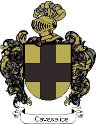 Escudo del apellido Cavaselice