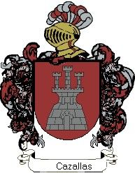 Escudo del apellido Cazallas