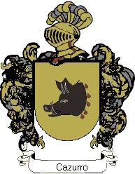 Escudo del apellido Cazurro