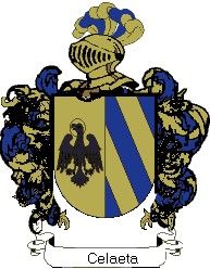 Escudo del apellido Celaeta