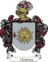 Escudo del apellido Chirenos