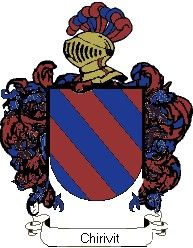 Escudo del apellido Chirivit