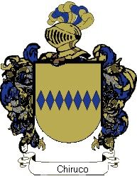 Escudo del apellido Chiruco