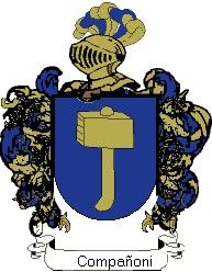 Escudo del apellido Compañoni