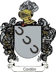 Escudo del apellido Cordón