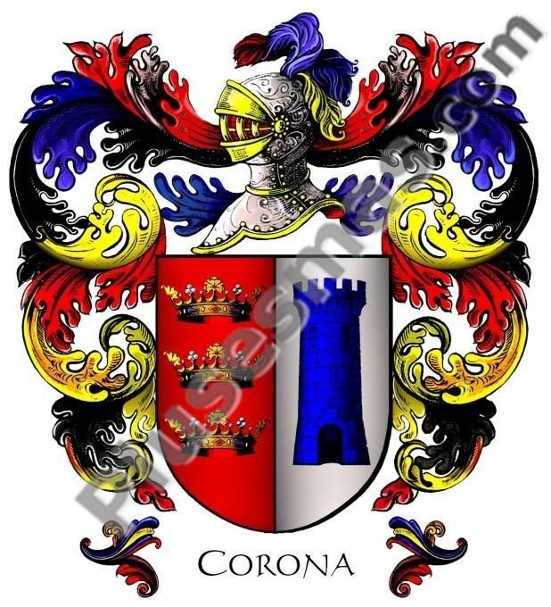 Escudo del apellido Corona