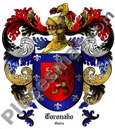 Escudo del apellido Coronado