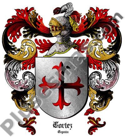 Escudo del apellido Cortez