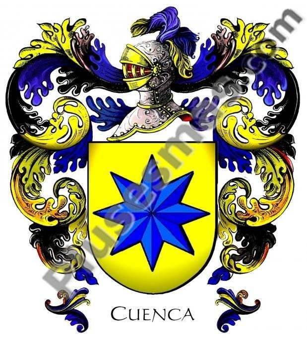 Escudo del apellido Cuenca