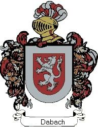 Escudo del apellido Dabach