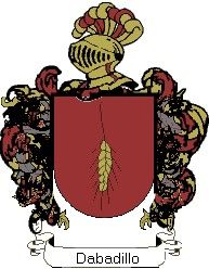 Escudo del apellido Dabadillo