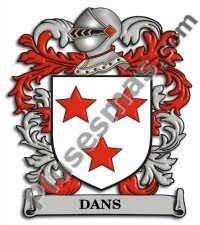 Escudo del apellido Dans