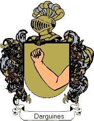 Escudo del apellido Darguines