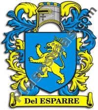 Escudo del apellido Delesparre
