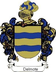 Escudo del apellido Delmote