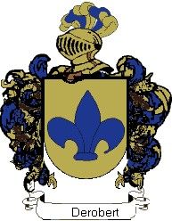 Escudo del apellido Derobert