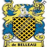 Escudo del apellido Debelleau