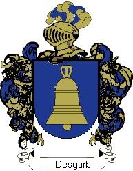 Escudo del apellido Desgurb